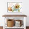 October Garden XIII by Beth Grove 33-in. W x 23-in. H. Canvas Wall Art Print Framed in Grey